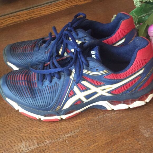 ASICS volleyball shoes size 7.5 - Picture 8 of 10